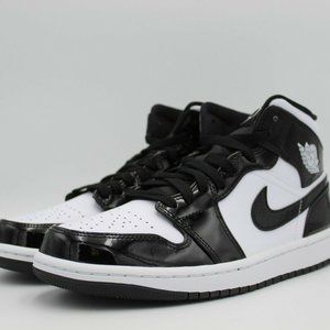 Nike Air Jordan 1 Mid SE ASW Carbon Fiber B&W